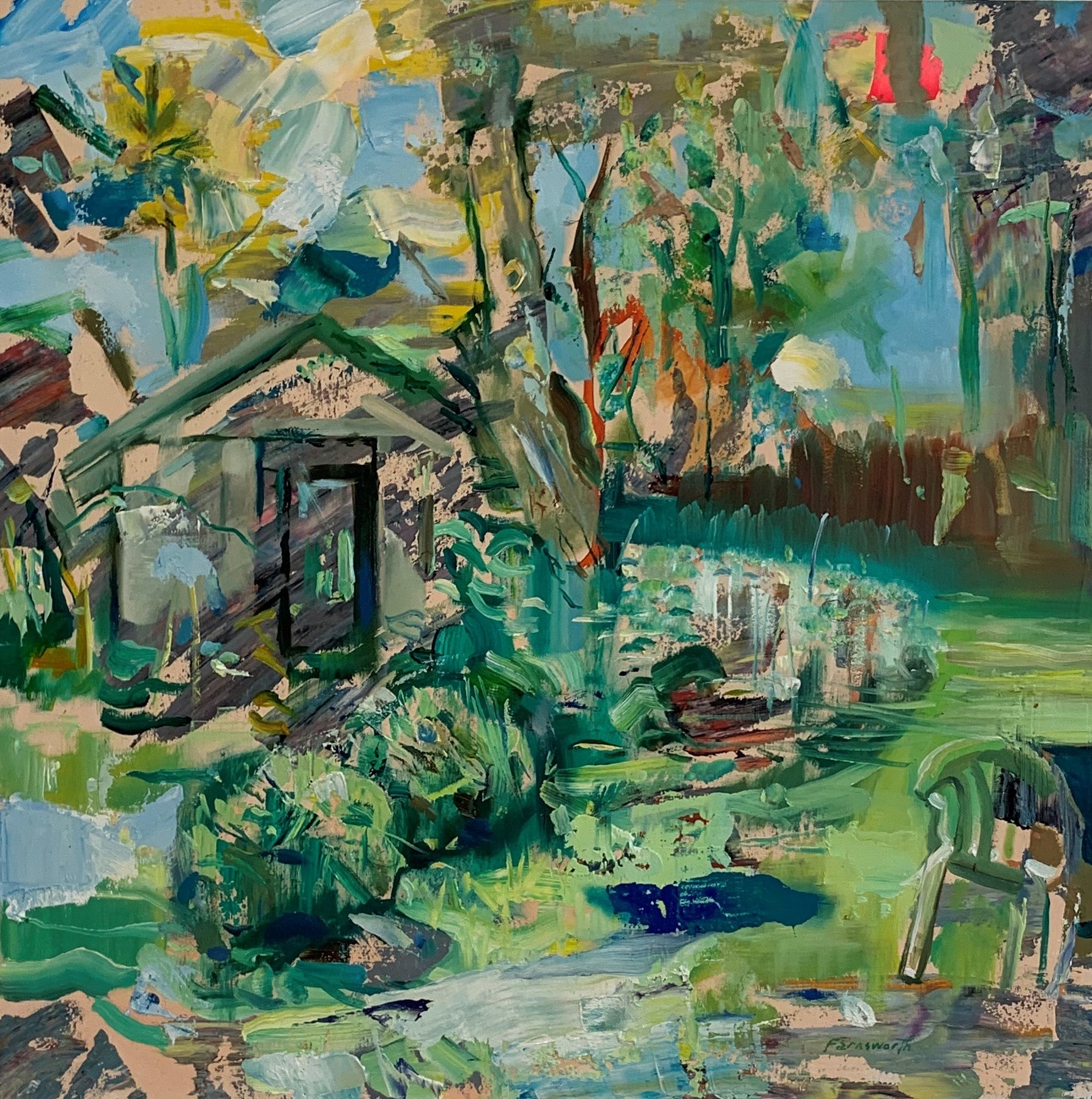 Backyard Abstraction, 2022