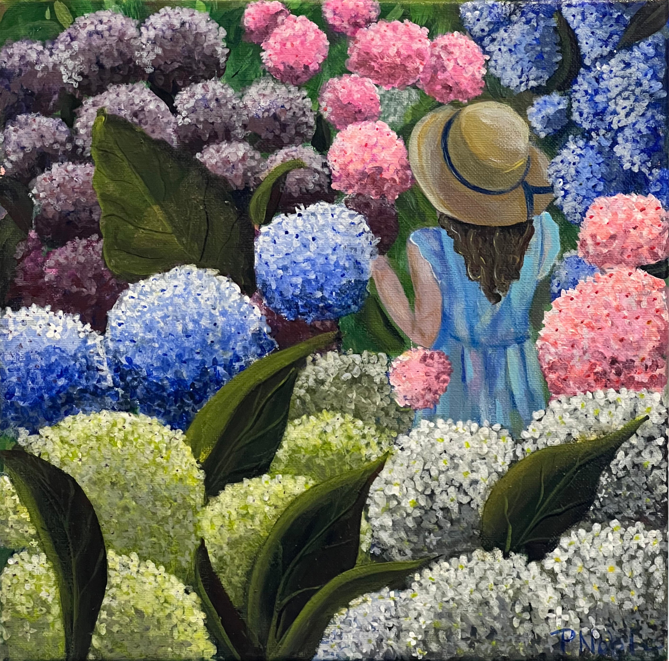 Amid The Hydrangea, 2023 (C39)