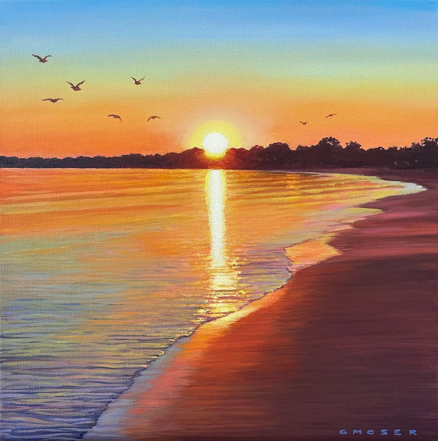 Crystal Beach Sunset #17, 2024 (C57)