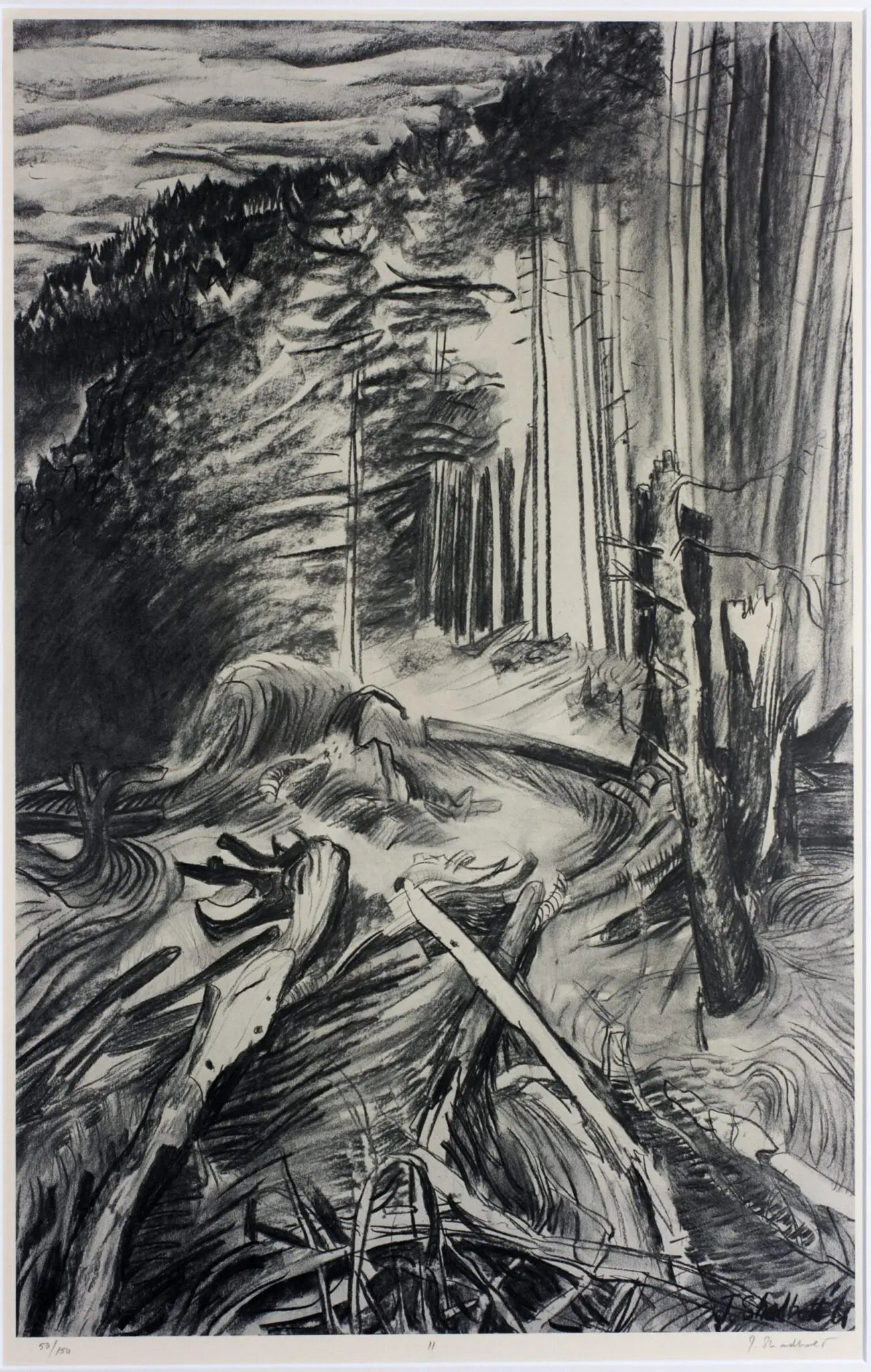 The Hornby Suite: Homage To Emily Carr #11, 1968-69
